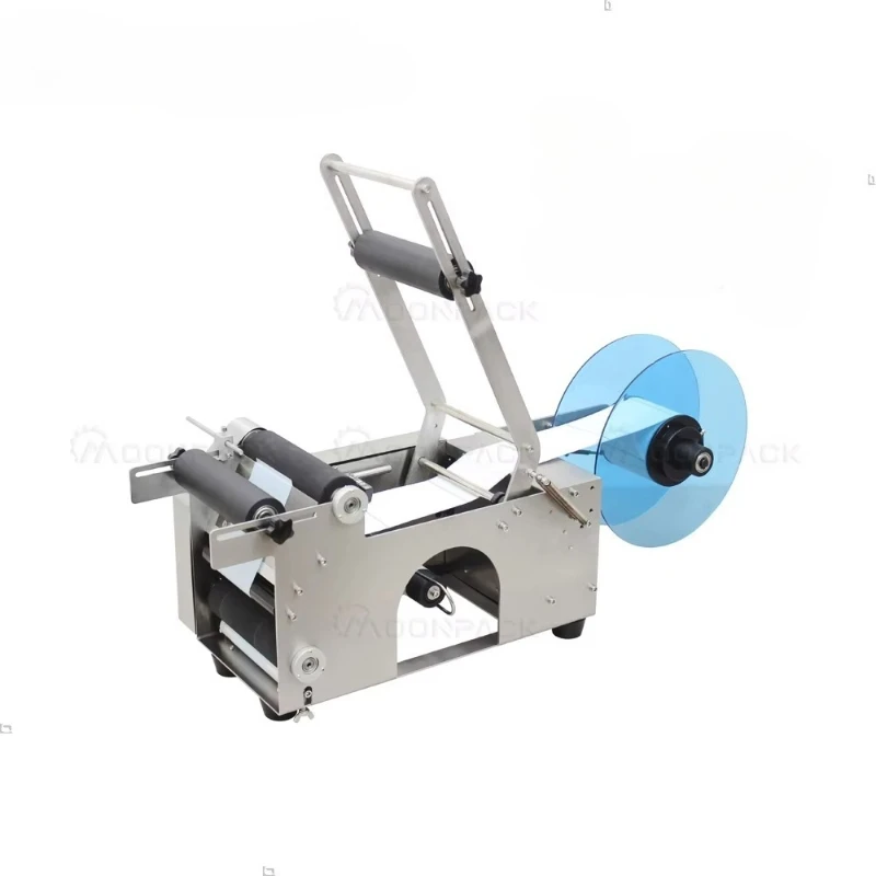 MT-50S Labeling Machine PET Water Bottles Portable Efficient Desktop Labeling Machine for Small Businesses