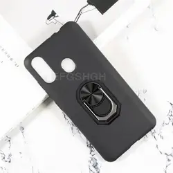 For ZTE Blade V10 Vita Back Finger Ring Soft TPU Silicone Case For ZTE Blade V10 V 10 Vita V10vita Phone Cover