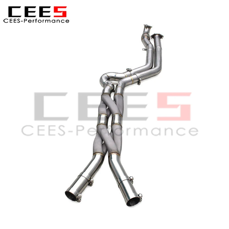 CEES Dual Z Mid Pipe for BMW M2/M3/M4 G80/G82/G87/G8X 3.0T 2021-2024 Stainless Steel Equal Length Exhaust System