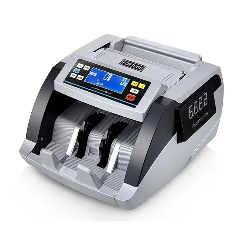 Latest Model Bundle Money Counter Machine with Rechargeable Battery Price Cash Counting Machine Bank Note Counter