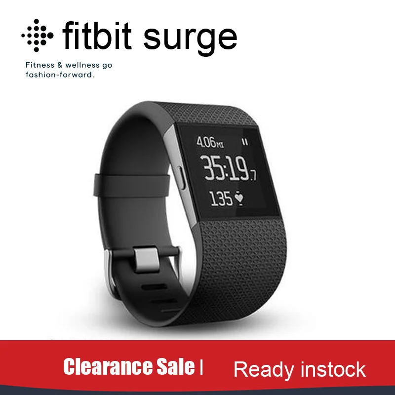 Fitbit Surge Fitness Super Watch-Mandarinen