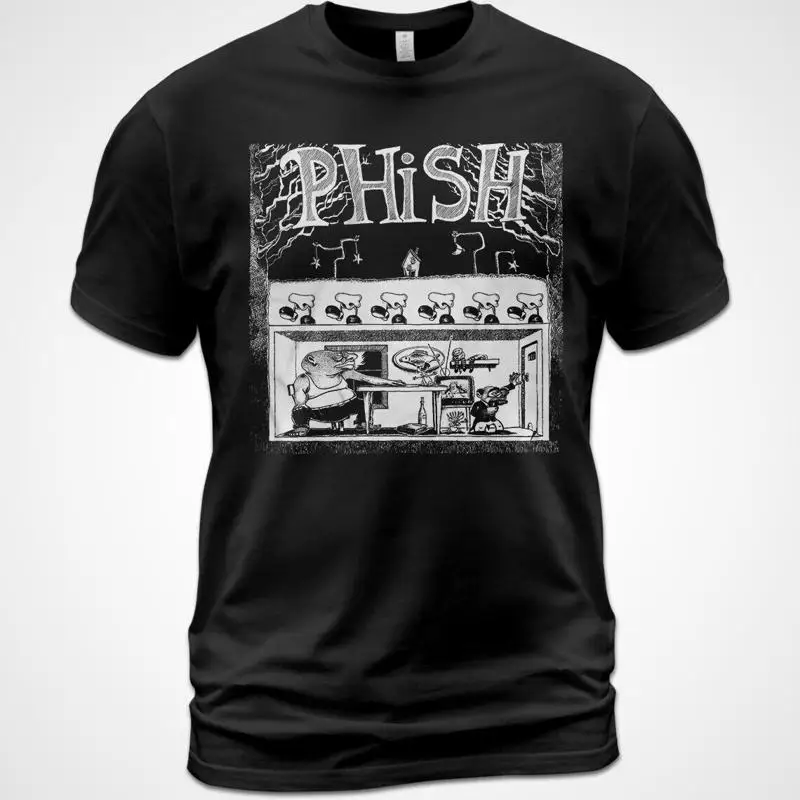 Хлопковая футболка Phish Junta Album Trey Anastasio Jon Fishman Page Mcconnell