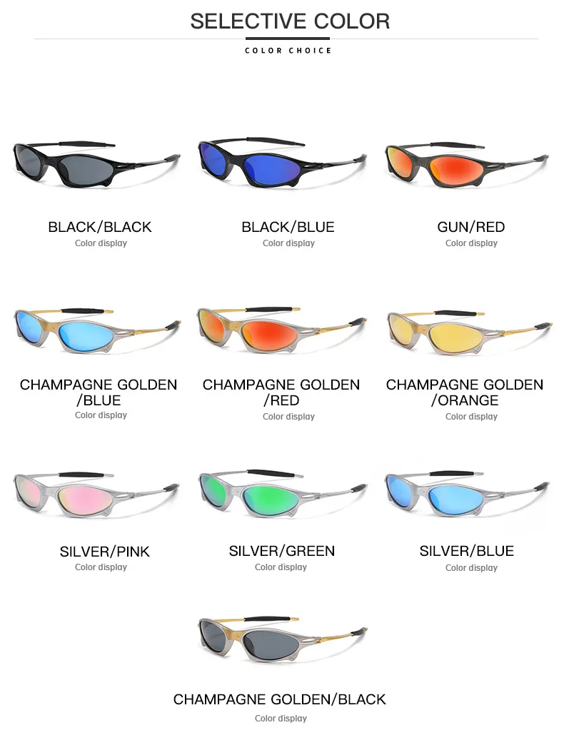 Unisex Sportliche Leichte UV400 Sportsonnenbrille für Männer und Frauen – Outdoor-Radfahren & Wandern Angelbrille – Detail 8