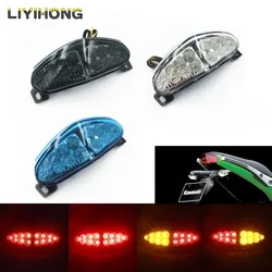 For Kawasaki Ninja 650R ER6N ER6F ER 6F 6N 2009 2010 2011 Motorcycle Rear Tail Light Brake Turn Signals Integrated LED Light