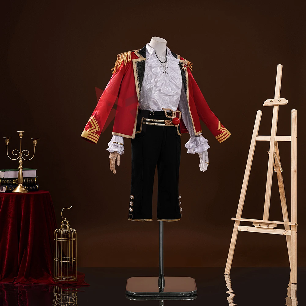 الهوية الجديدة V خوسيه بادن الضابط الأول تأثيري حلي قميص معطف السراويل لعبة حفلة الهالوين مخصص