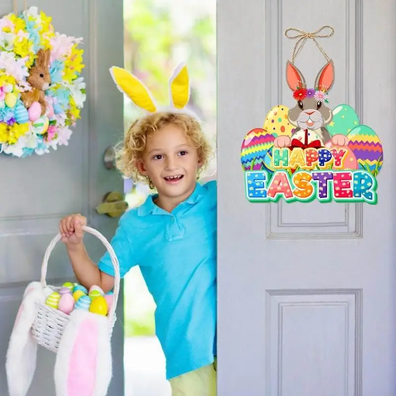 4Pieces Decoratief papieren deurteken Hangdeur Sign Spring Festival Ornament Kxre