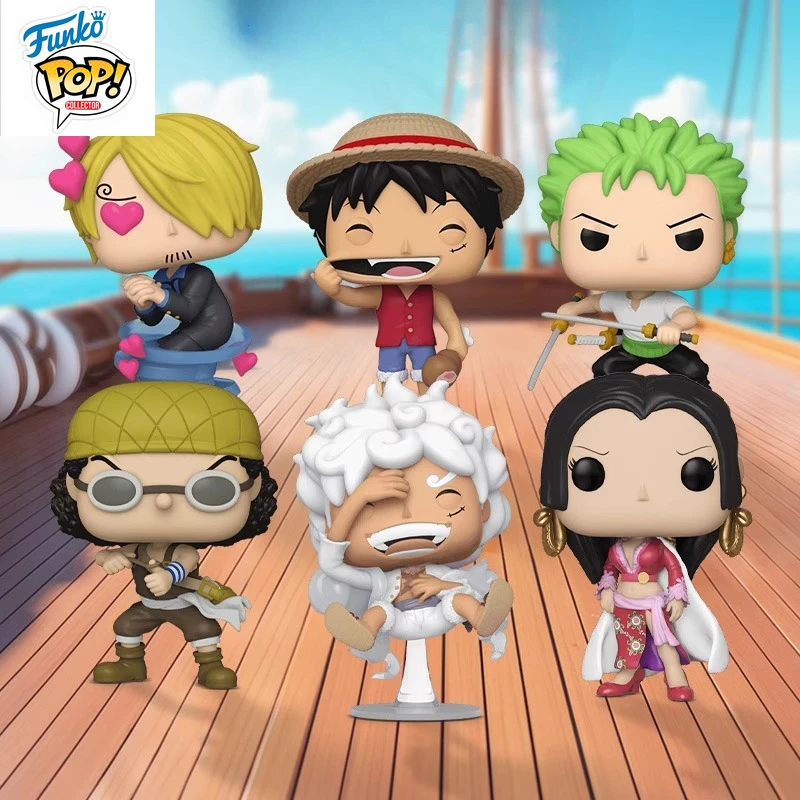 

Funko Pop Original One Piece Action Figure Luffy Yamato Roronoa Zoro Soba Mask Sugar Model Cute Doll Collect Decoration Toy Gift