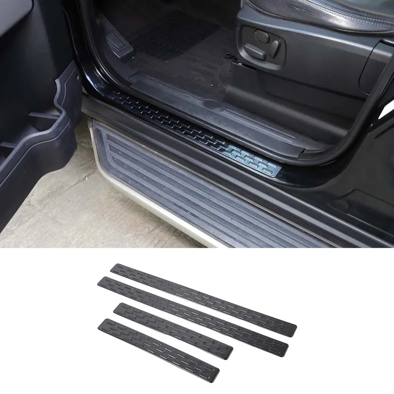 

For Land Rover Discovery 4 LR4 2010-2016 Stainless Steel Car Outer Threshold Strip Protection Decorative Strip Car Accessories