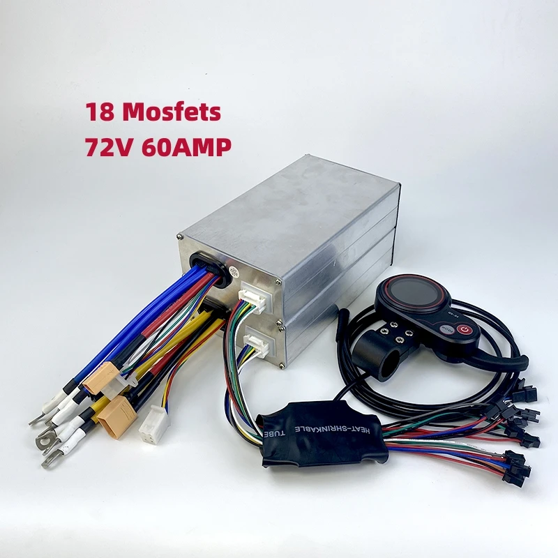 

Freestyle 18 Mossfets 60Amps Electric Scooter Controller Conversion Kit 72 Volt Escooter Accessories For Upgrade with Throttle