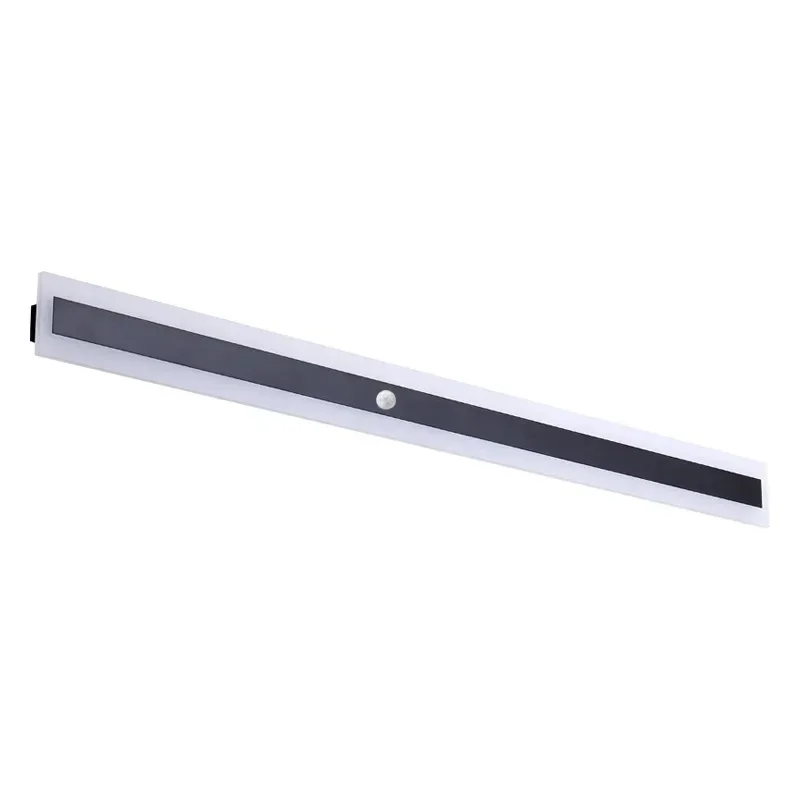 Imagem -06 - Impermeável Led Long Wall Light Sensor de Movimento Iluminação Exterior Jardim Villa Balcony Line Wall Washer Lights Ip65