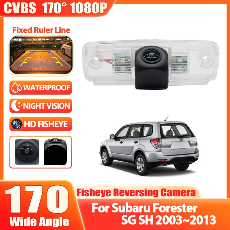 

Камера заднего вида HD для Subaru Forester SG SH 2003~2009 2010 2011 2012 2013, камера заднего хода, камера для номерного знака