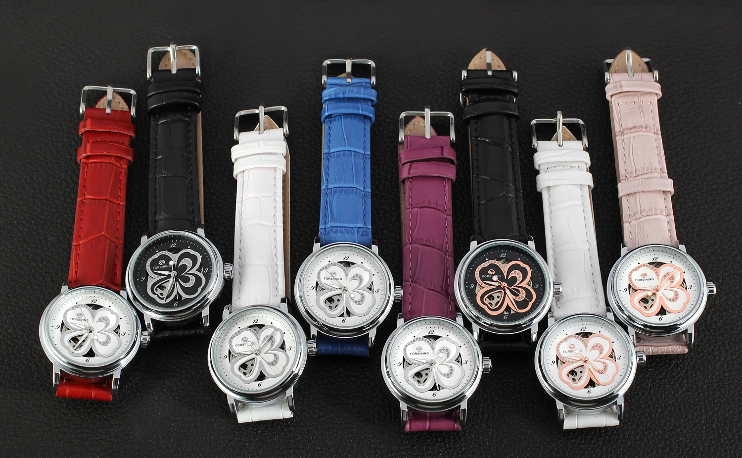 Women Famous Top Brand Leather Strap Automatic Ladies Self Wind Mechanical Relogio Feminino Clockrelojes Clock Relojes Mujer