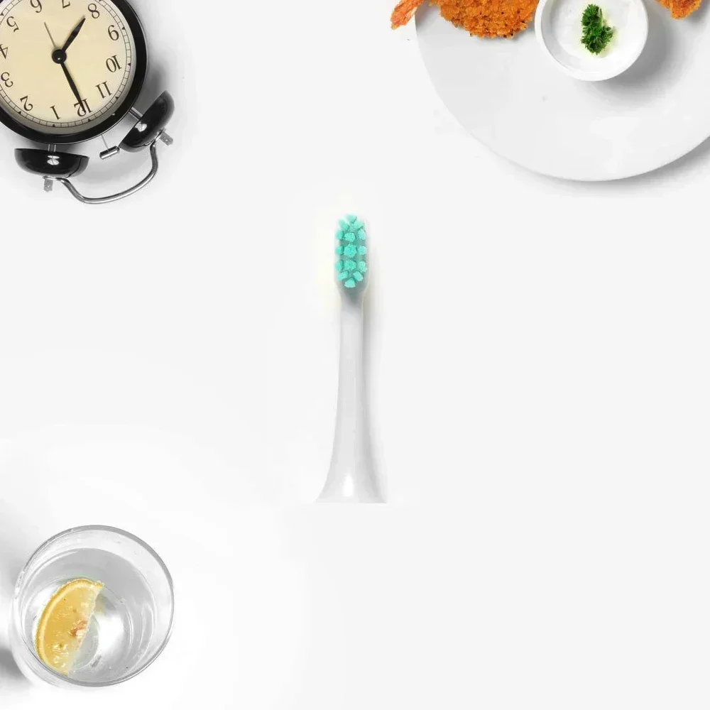 샤오미 미지아 소닉 전동 칫솔 헤드, 초음파 3D 구강 미백, 고밀도 T300 500 교체 칫솔 헤드