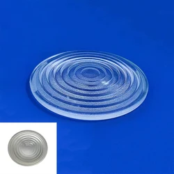 80mm 110mm 112mm 120mm Round Glass Spotlight Fresnel Lens For Film Stage Lamp Concentrating