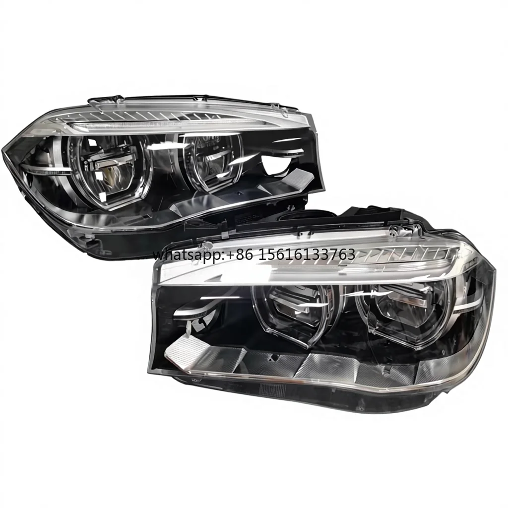 For New F15/F16 X6 X5 X4 X3 12V LED Headlight Assembly Follow-Up Headlight