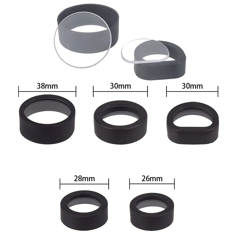 Tactical Red Dot Sight Rubber Lens Cover Cap Protector For SureFire M300 M600 X300 X400 Light SR Red Dot SIght Scope AD Custom