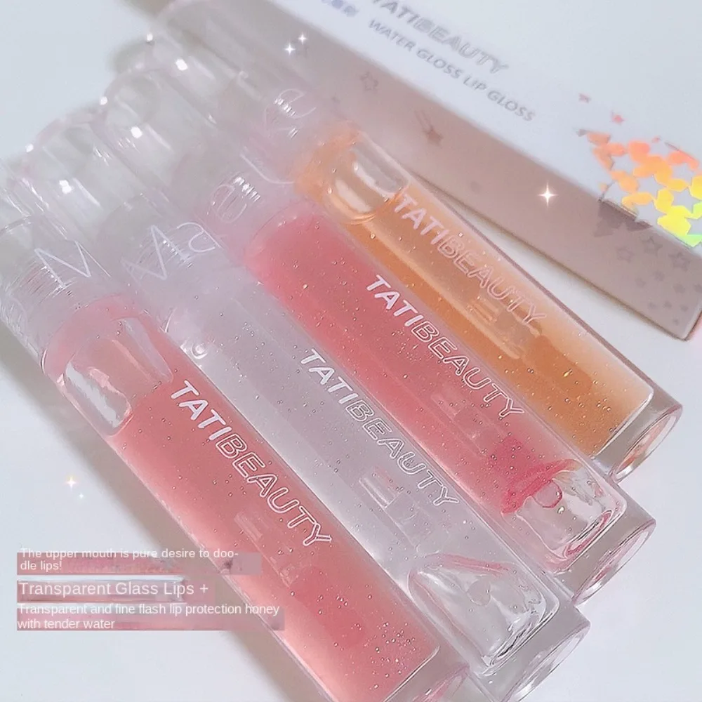 Lip Plumper Mirror Lip Gloss Non-sticky Hydrating Moisturizing Lip Balm Beauty Lasting Lipstick Female Makeup