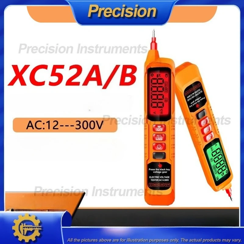 

2026 Digital Display High Precision Voltage Tester Pen for Home Electrical Wiring Non Contact AC Detector with Live Neutral Wire