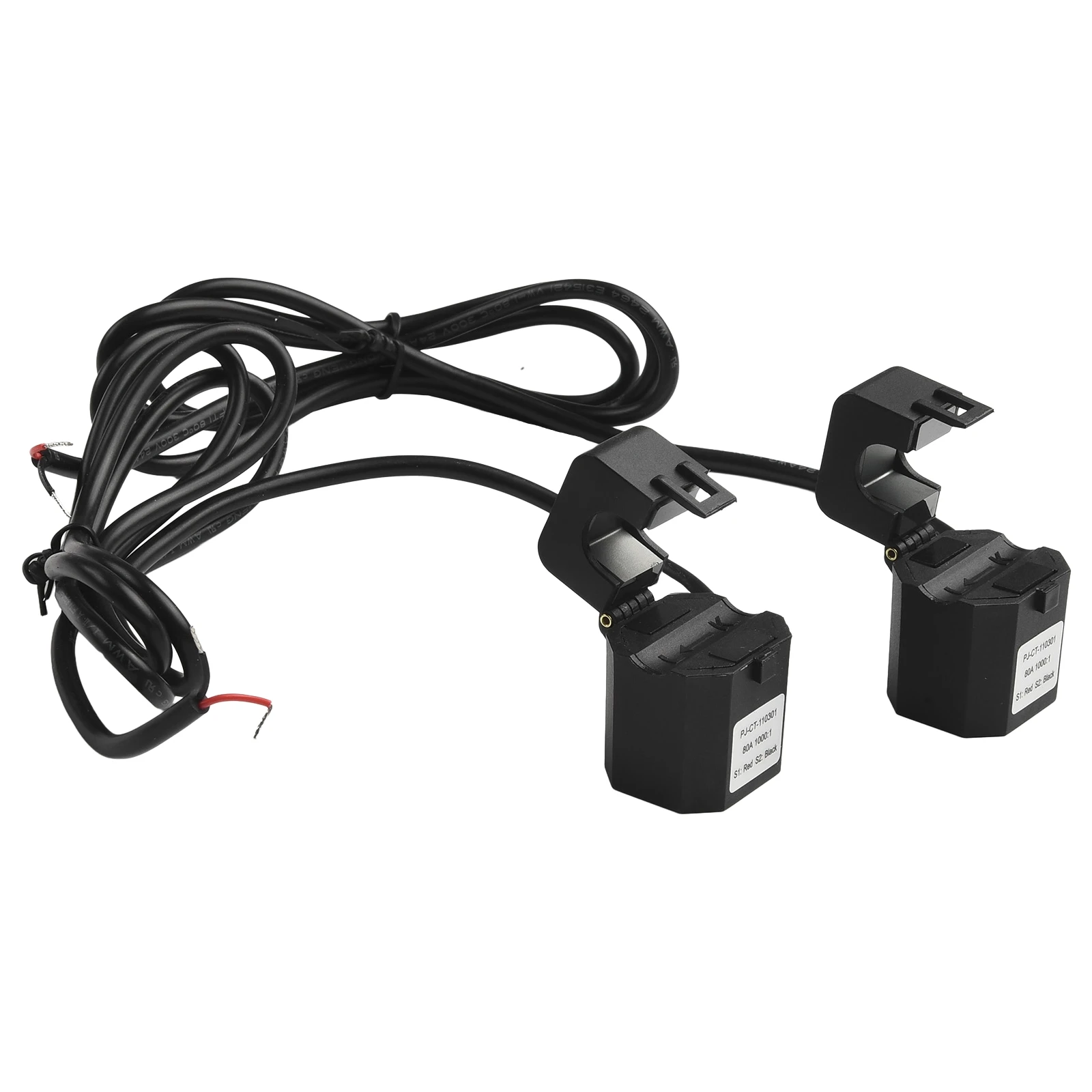 1set For Tuya for Smart 2 Way WiFi Energy Meter Bidirection 2 Channel With Clamp Electricity Meters Equipped With 2 for ct
