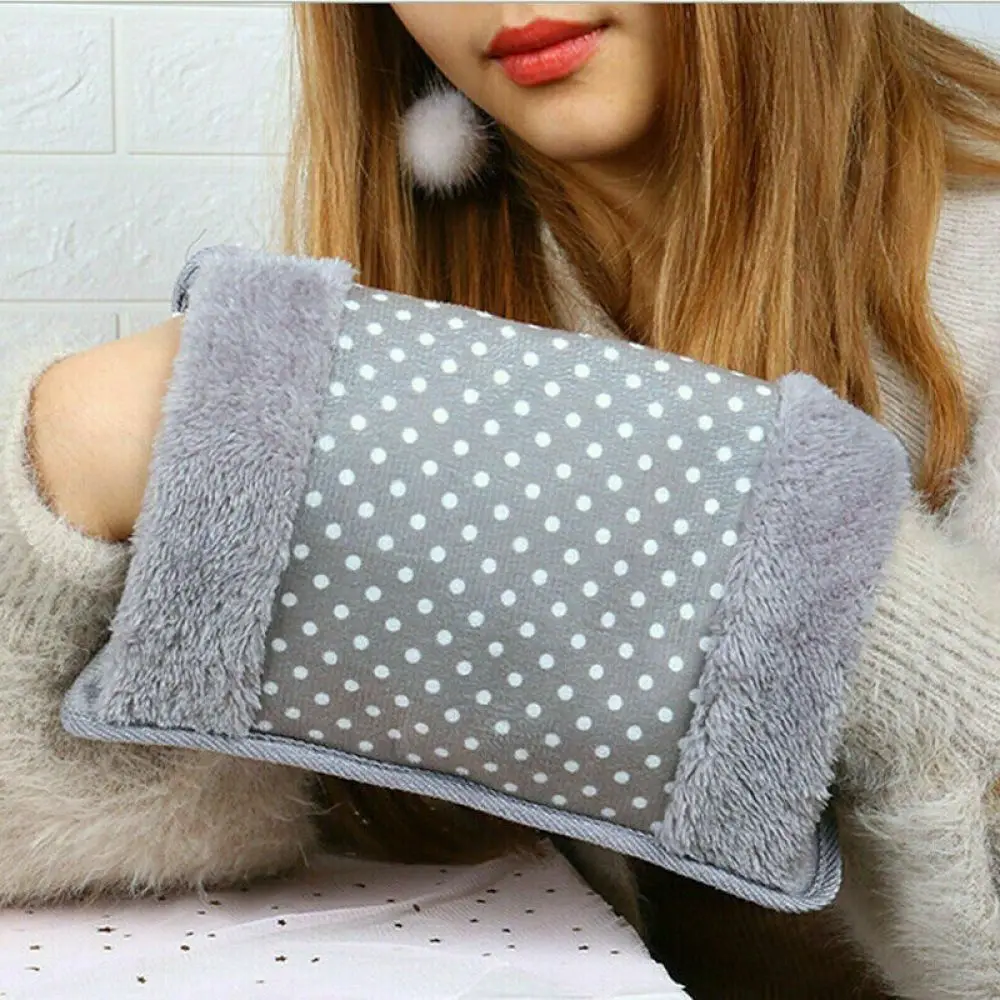 

Hand Warmer Electric Hot Water Bottle Rechargeable Explosion-Proof Winter Home Warming Bag Random Color