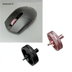 Polea de rueda de desplazamiento para ratón logitech G102 G304 G305 G403 G703, rueda rodante de Metal