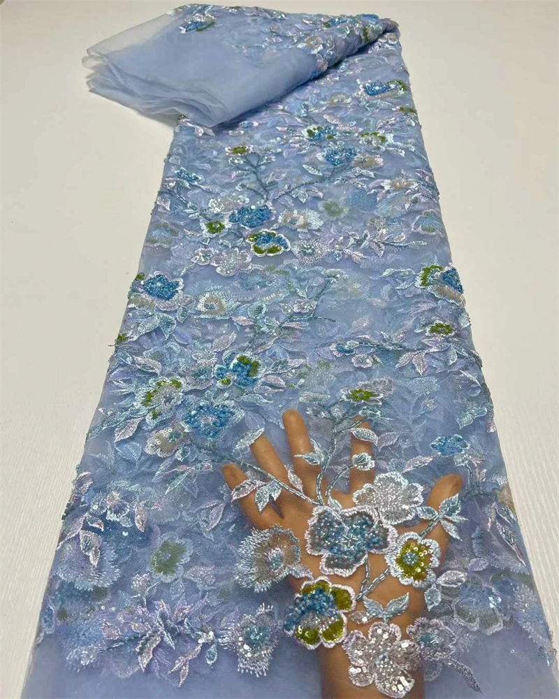 예쁜 드레스용 레이스 원단, 비즈 및 스팽글 원단, 고품질, 여성용 자수, 웨딩 파티 드레스 시리즈