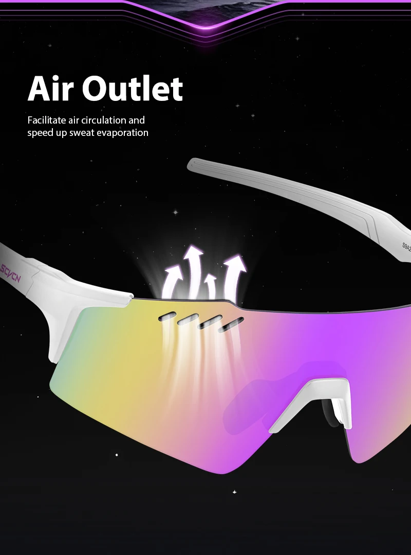 SCVCN Outdoor Sports Sunglasses — product information 4