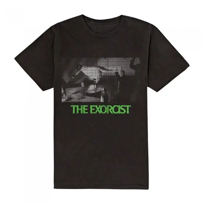 Exorcist The Movie Unisex Adult Graphic Print Logo T-Shirt