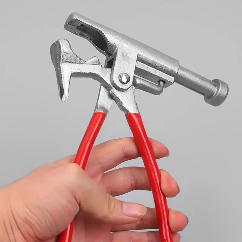 Martello di sopravvivenza Martello manuale Cucitrice per unghie Carpenteria Montaggio elettrico Chiave per la lavorazione del legno Pinzette per utensili multifunzionali per esterni