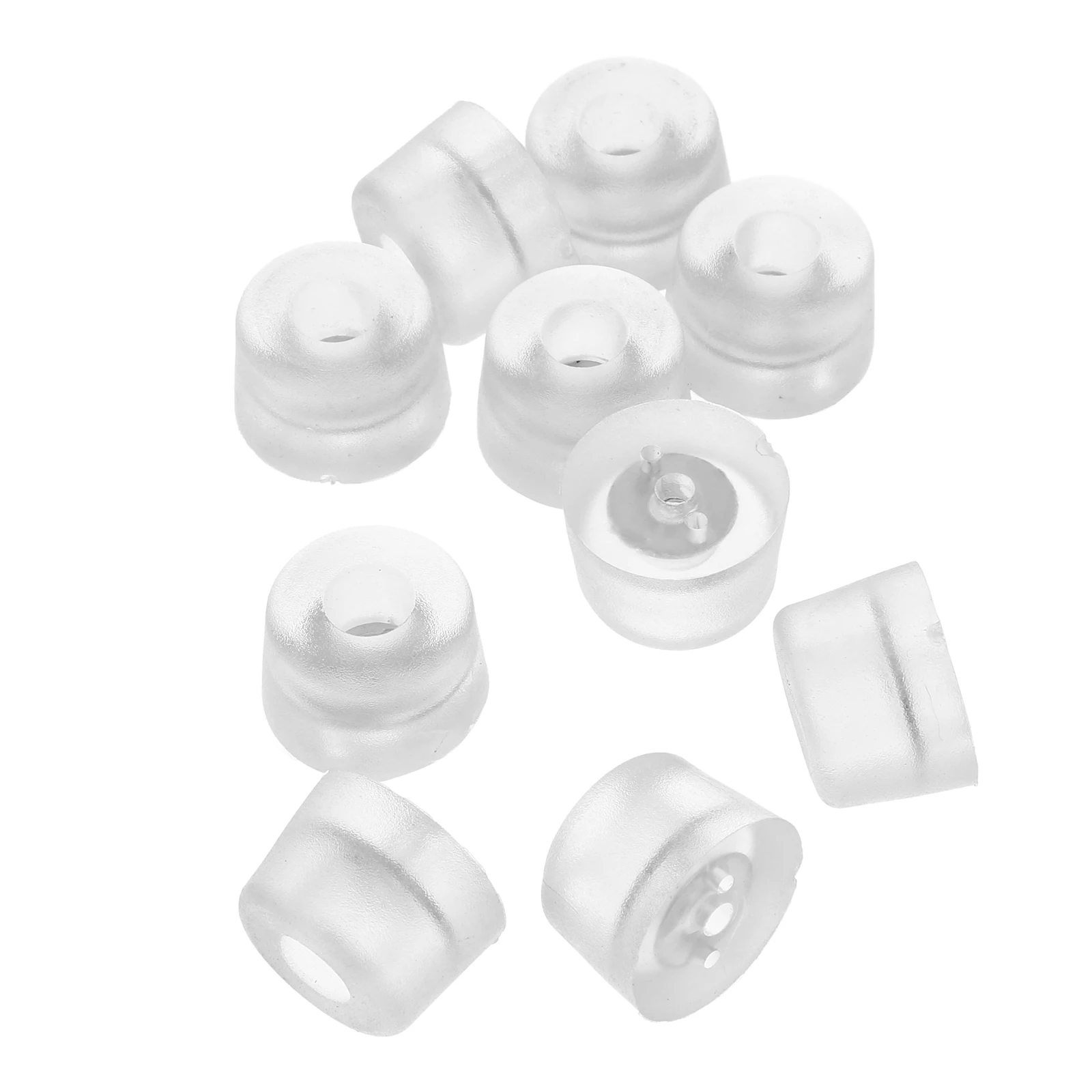 10 قطعة منصات سيليكون شفافة عدم الانزلاق حماة الأثاث الأرضيات الصلبة المضادة للخدش الحد من الضوضاء الجدول منصات القدم