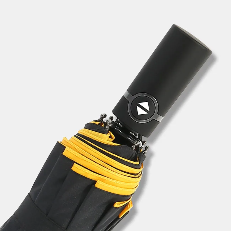 Double layered Umbrella Fully Automatic Umbrella Large Rain and Rain Dual use Business Folding Umbrella