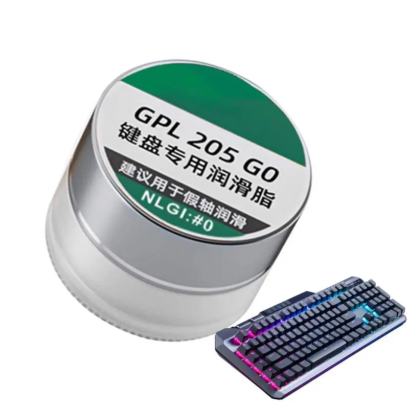 Mechanical Keyboard Lubricant Keyboard Lube Grease Game Keyboard Lubricating Silencer Maintenance Fluorine Grease Reducing Wear