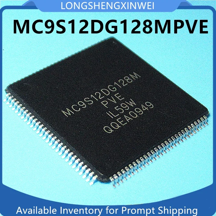 1PCS New  MC9S12DG128MPVE MC9S12DG128M Car Computer Board CPU Chip IC Original