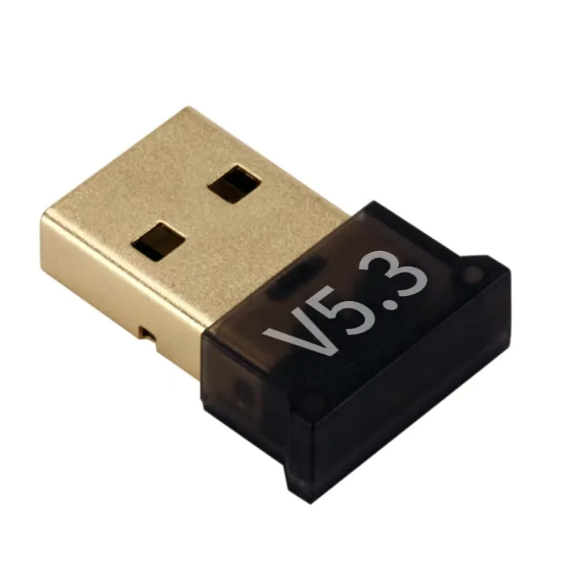 Adaptateur USB Bluetooth 5.3, Dongle sans fil Bluetooth 5.1 pour PC, ordinateur portable, haut-parleur sans fil, récepteur audio, émetteur USB