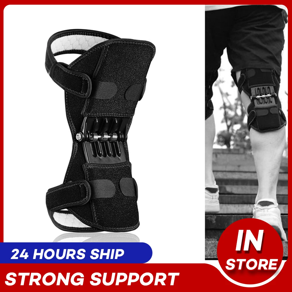 

Joint Support Knee Pads Breathable Knee Booster Support Kneepads Powerful Rebound Stabilizer Knee booster Outdoor