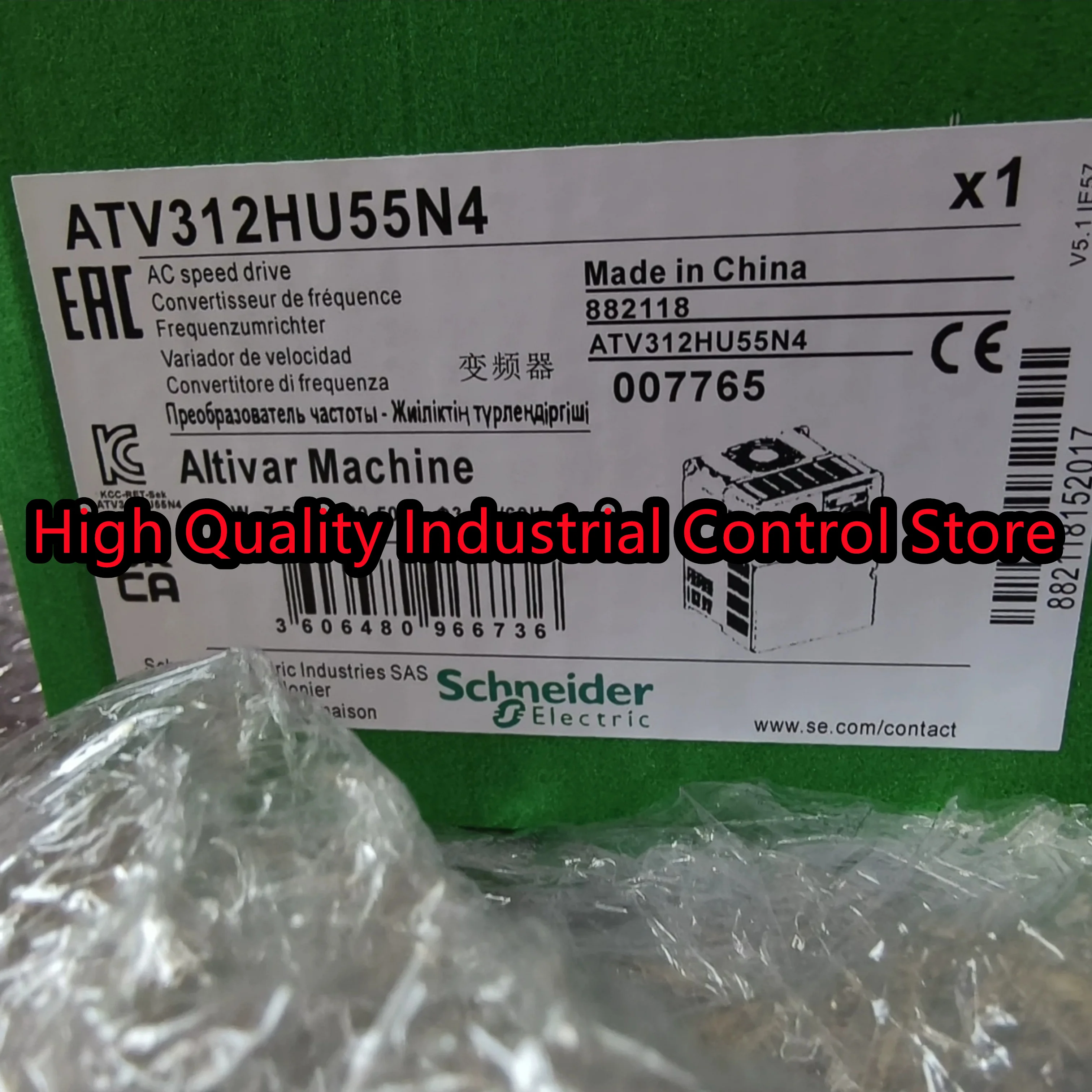 

ATV312HU55N4 Variable Speed Drive new original