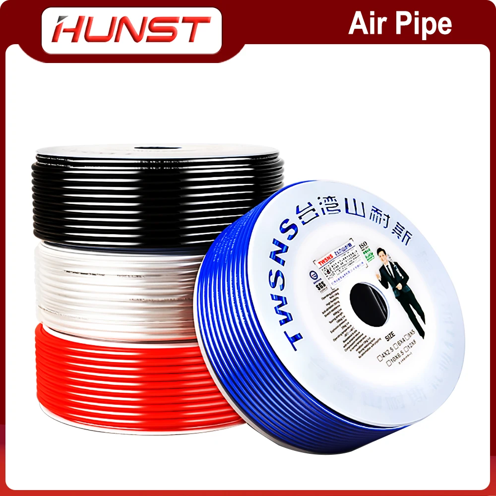 

HUNST Pneumatic Tube Air Tubing Component Hose 4mm 6mm 8mm 10mm 12mm TPU Pipe Air Line For Compressor 8x5mm 6x4mm 10x6.5mm.