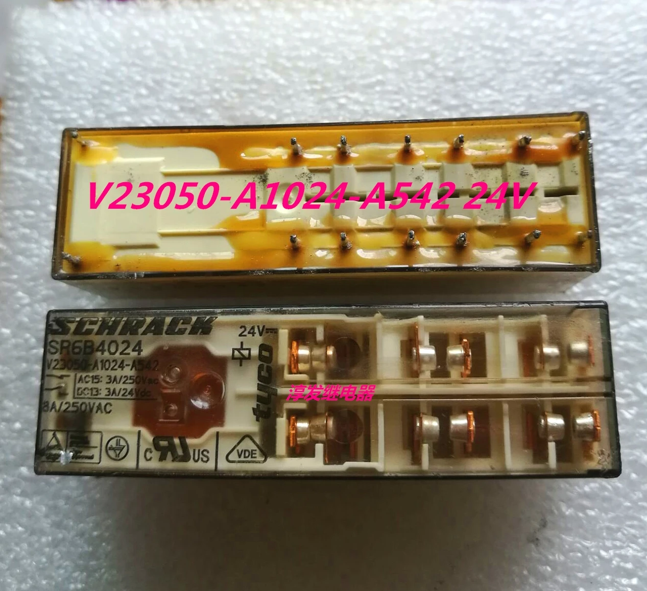 

Free shipping SR6B4024 V23050-A1024-A542 14 8A 24V 10pcs Please leave a message