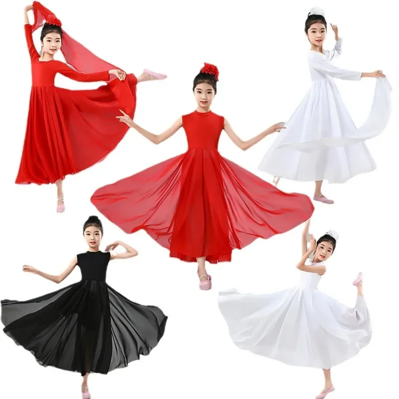 meninas-moderno-vestido-de-danca-lirica-trajes-de-bale-mock-neck-tule-sobreposicao-danca-contemporanea-treinamento-desempenho-vestido-longo