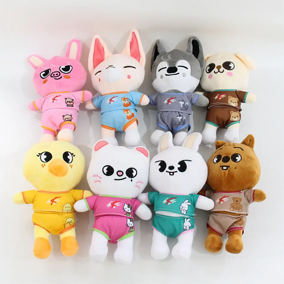 ตุ๊กตาขนนุ่มขนาด 20 ซม. สุดฮิต น่ารัก ตุ๊กตาการ์ตูน ของเล่นตุ๊กตาสัตว์ ของเล่นเพื่อนคู่ใจ ตกแต่งห้อง ของขวัญสำหรับเด็ก