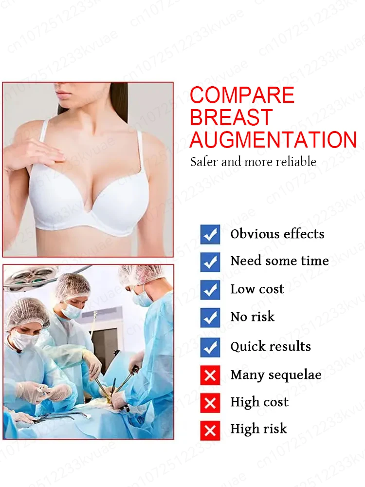 Female breast enhancement essential oil, enhance breast firmness, improve breast sagging, breast regeneration