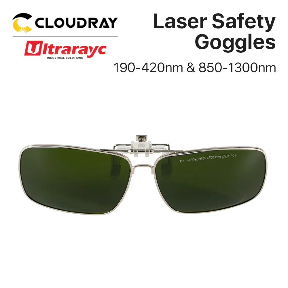 

Ultraray 1064nm Laser Goggles Clip Laser Safety Glasses Protection Eyewear Protective Glasses Shield for Fiber Engraving Machine