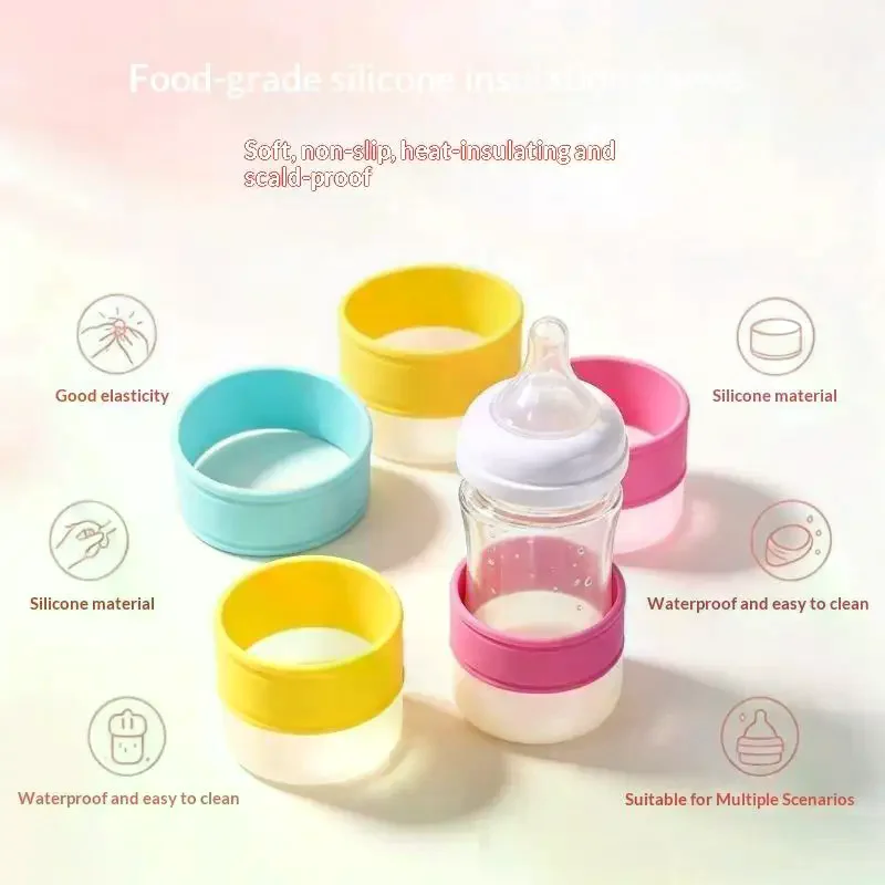 1 Pcs Classroom Cup Organization Elastic Silicone Band Custom Name Silicone Cup Sleeve No More Lost Cups