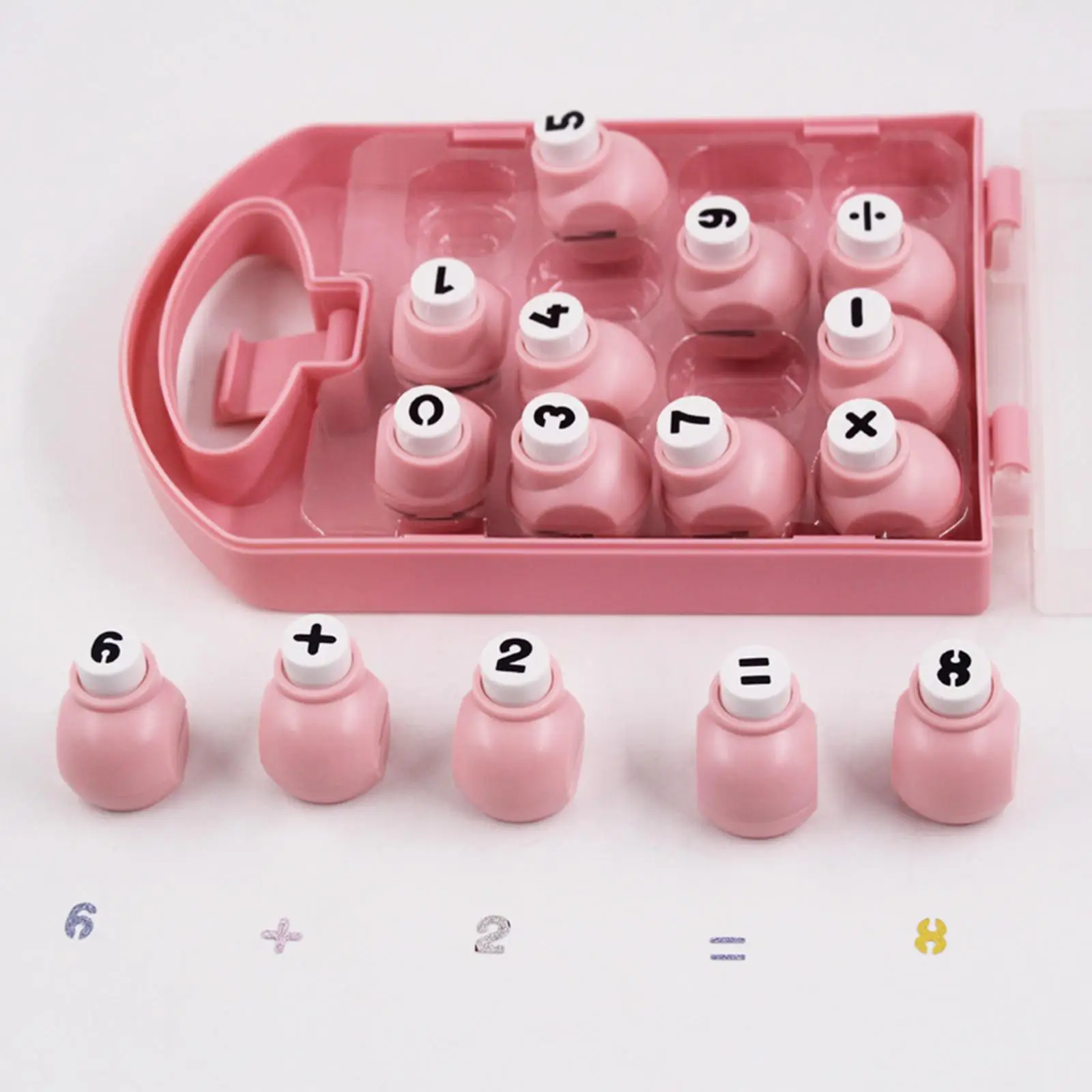 ثقب الناخس للحرف الورقية ، عدد لكمة القاطع ، الأطفال مع صندوق تخزين ، أداة النقش ، اللكمات الحرفية