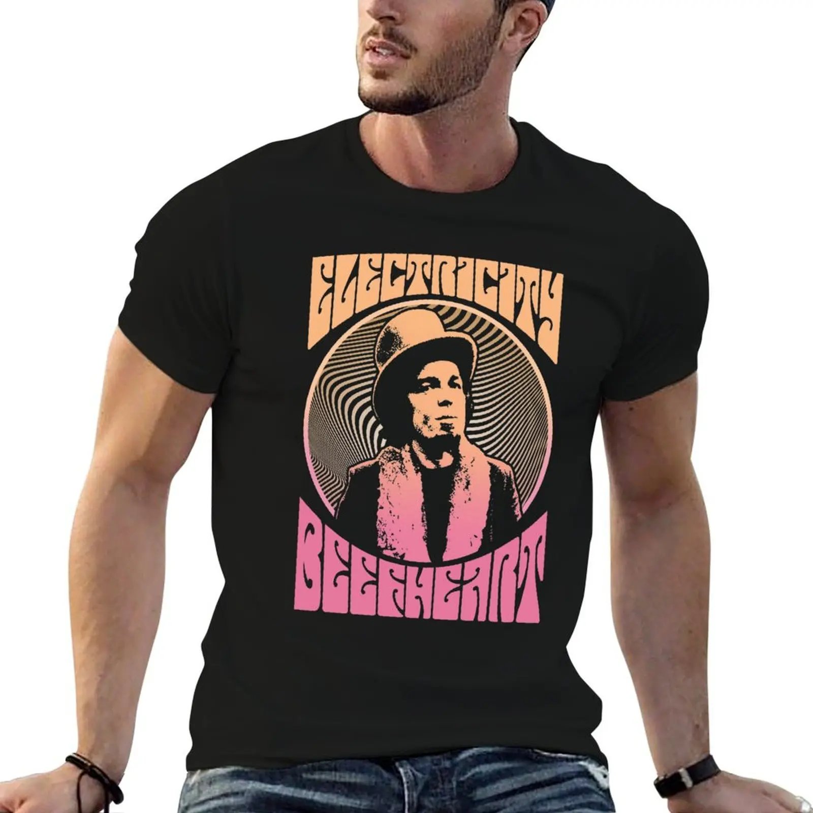 

for man T-Shirt t cotton Beefheart funny designer man shirt t Psychedelic Captain shirts Rock