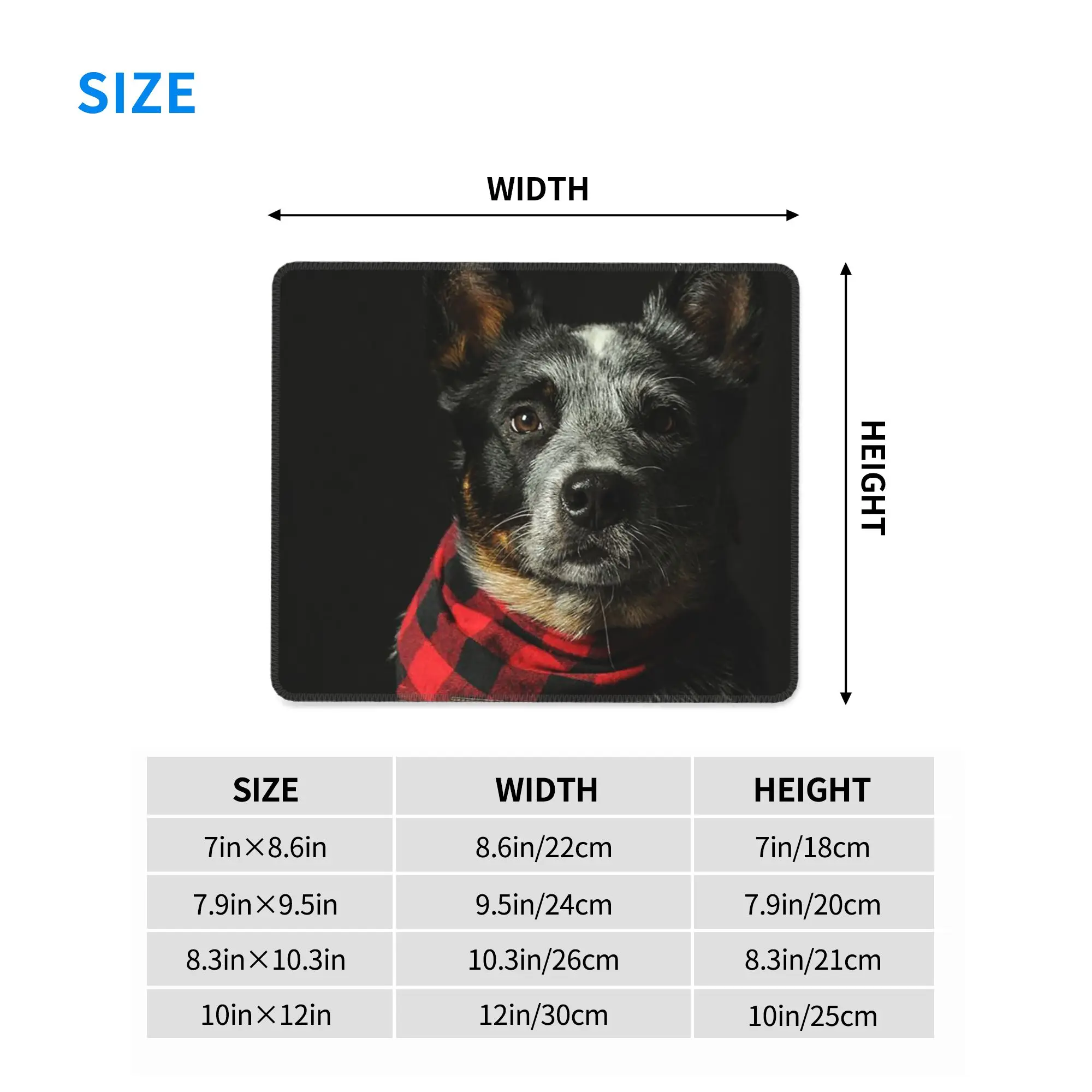 Australian Cattle Dog Mouse Pad Computer Keyboard Mouse Mat Gamer PC Laptop Desk Mat Office Accessories Table Mats