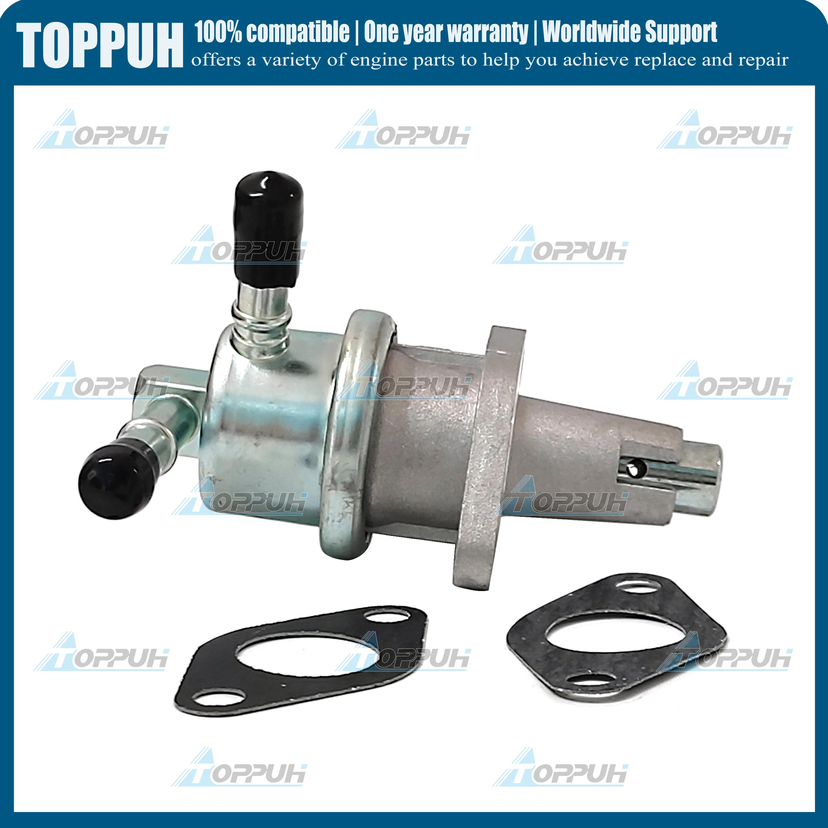 Fuel Pump For Kubota 17121-52030 V2203 D1403 D1703 V2403 V1903 Fit Bobcat 753 763 7753 773 S150 S160 S175 S185 S205 6655216