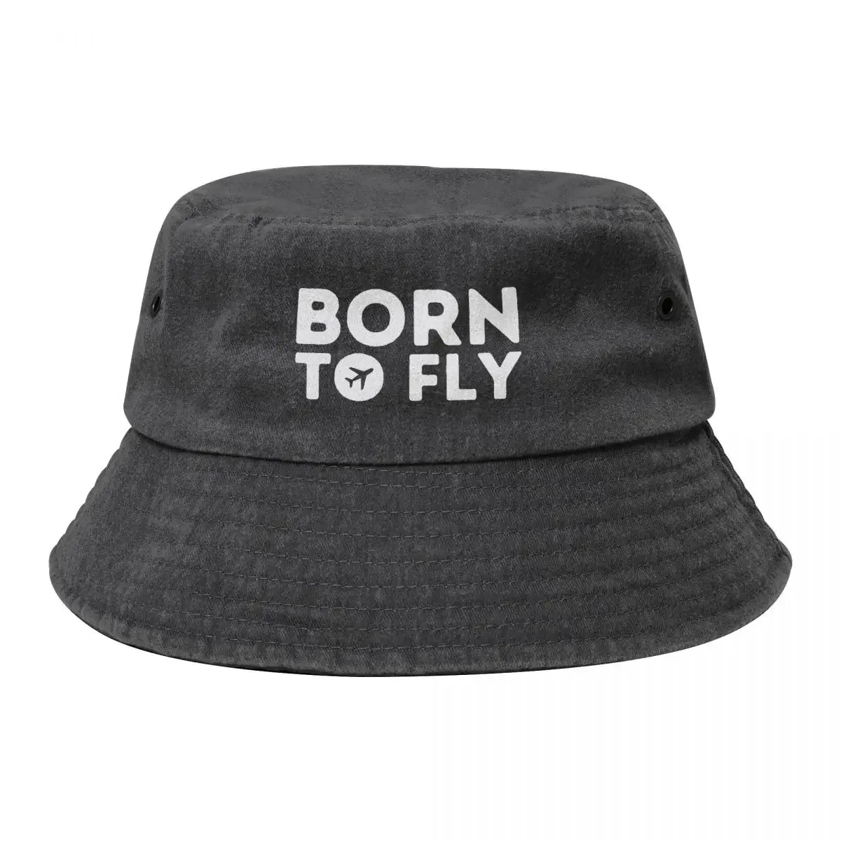 Born To Fly Cowboy  Fisherman Hat With Printing