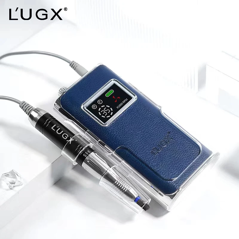 2026 LUGX 619 35000rpm Manicure Gel Nail Drill Professional Acrylic Cordless Rechargeable Electric Portable Nail Drill Machine view 4