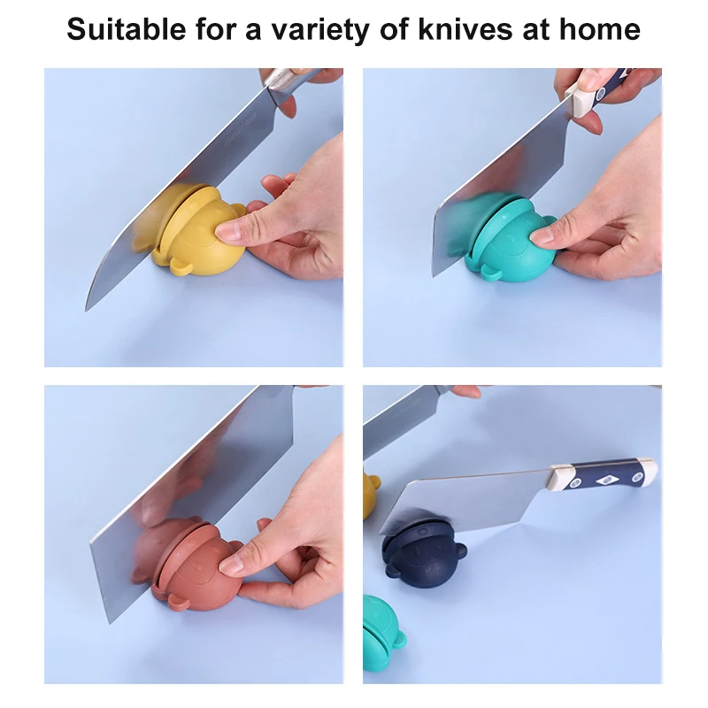 1pc Knife Sharpener For All Blade Types Easy Safe To Use Kitchen Knive Sharpeners Cartoon Portable Mini Manual Knives Sharpens